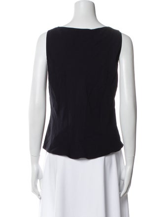 Dusan Silk Cowl Neck Top