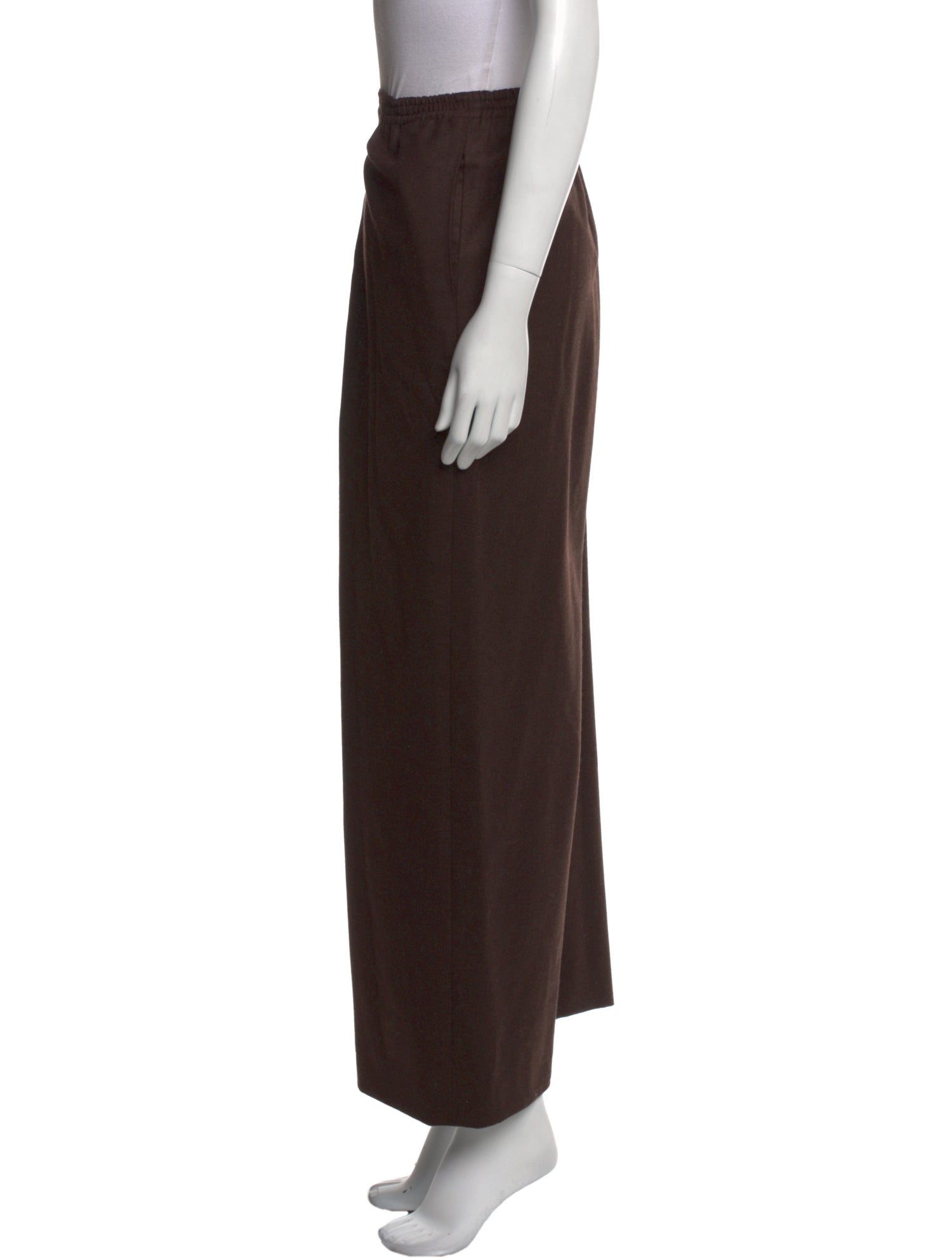 Dusan Wool Wide Leg Pants