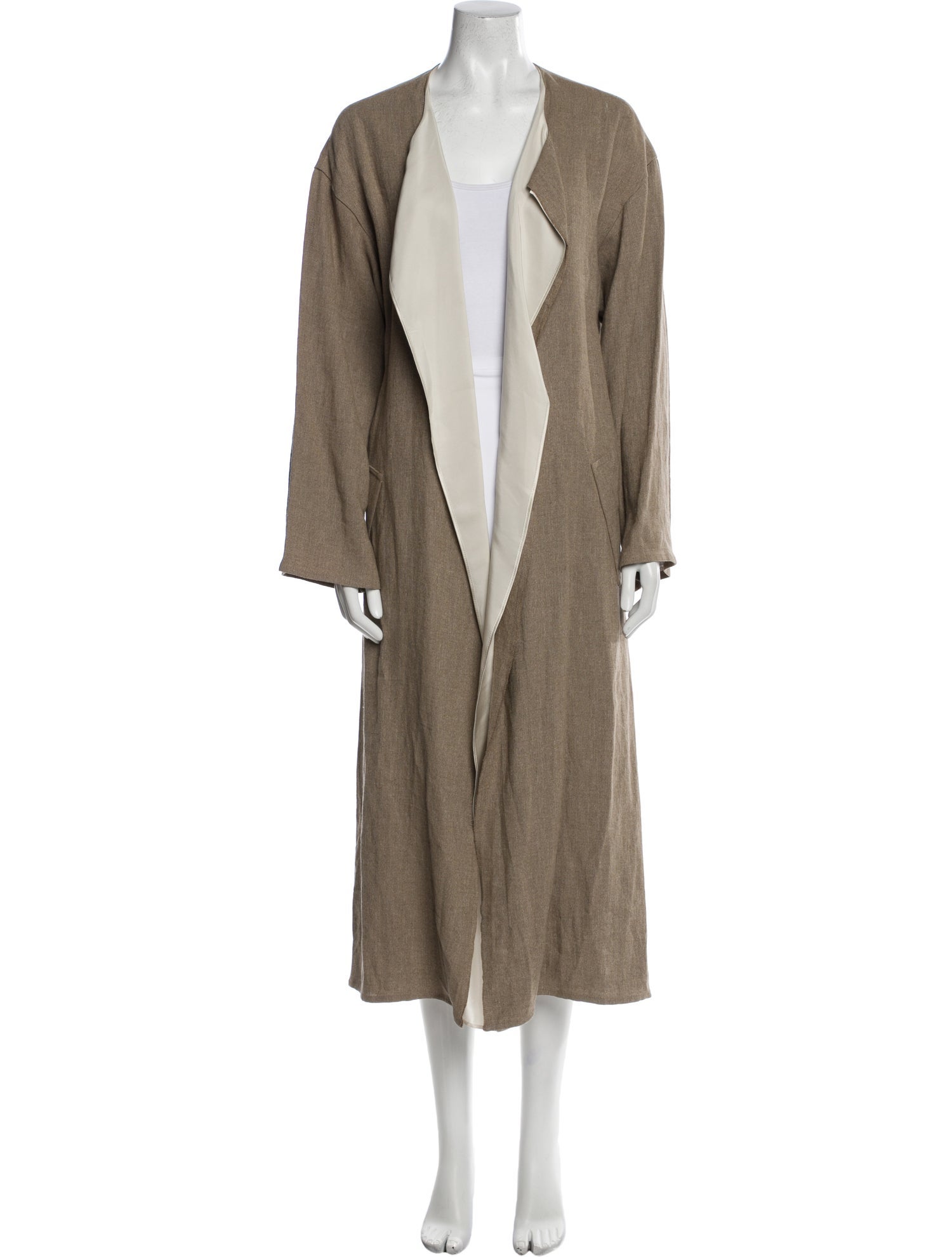 Dusan Silk Trench Coat
