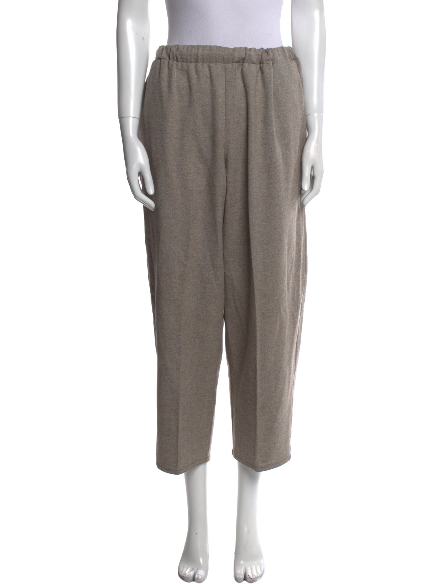 Dusan Virgin Wool Straight Leg Pants