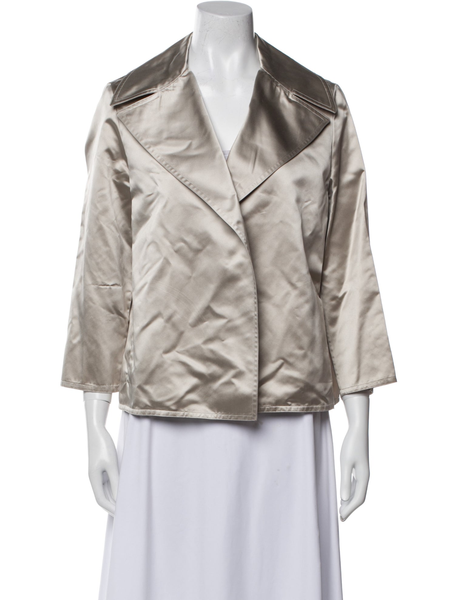 Dusan Silk Printed Blazer