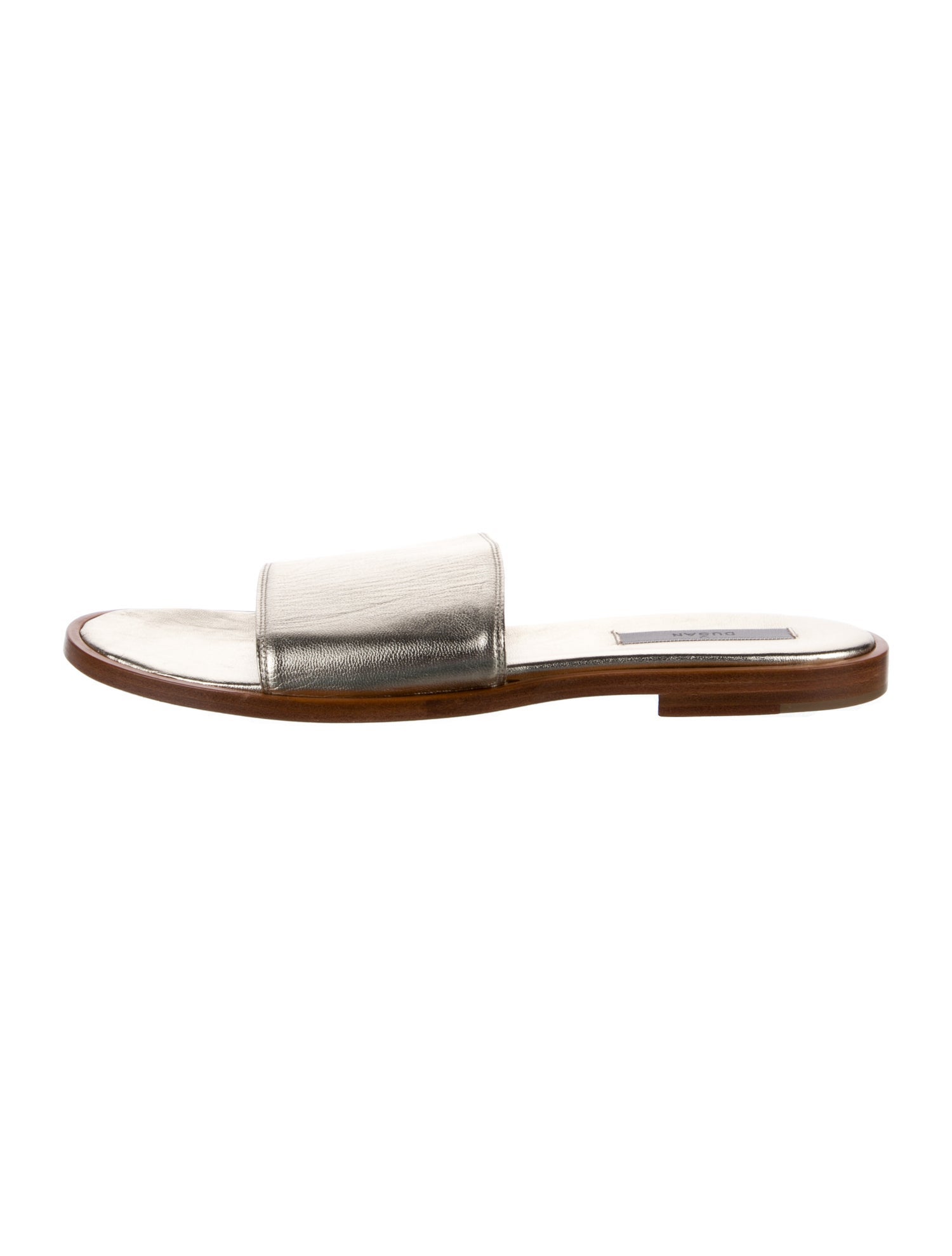 Dusan Leather Slides