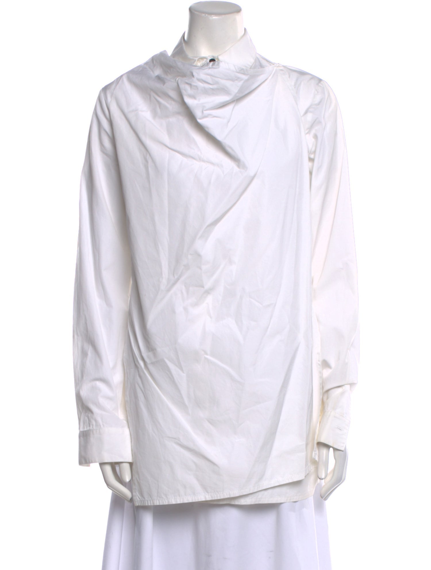 Dusan Cowl Neck Long Sleeve Tunic