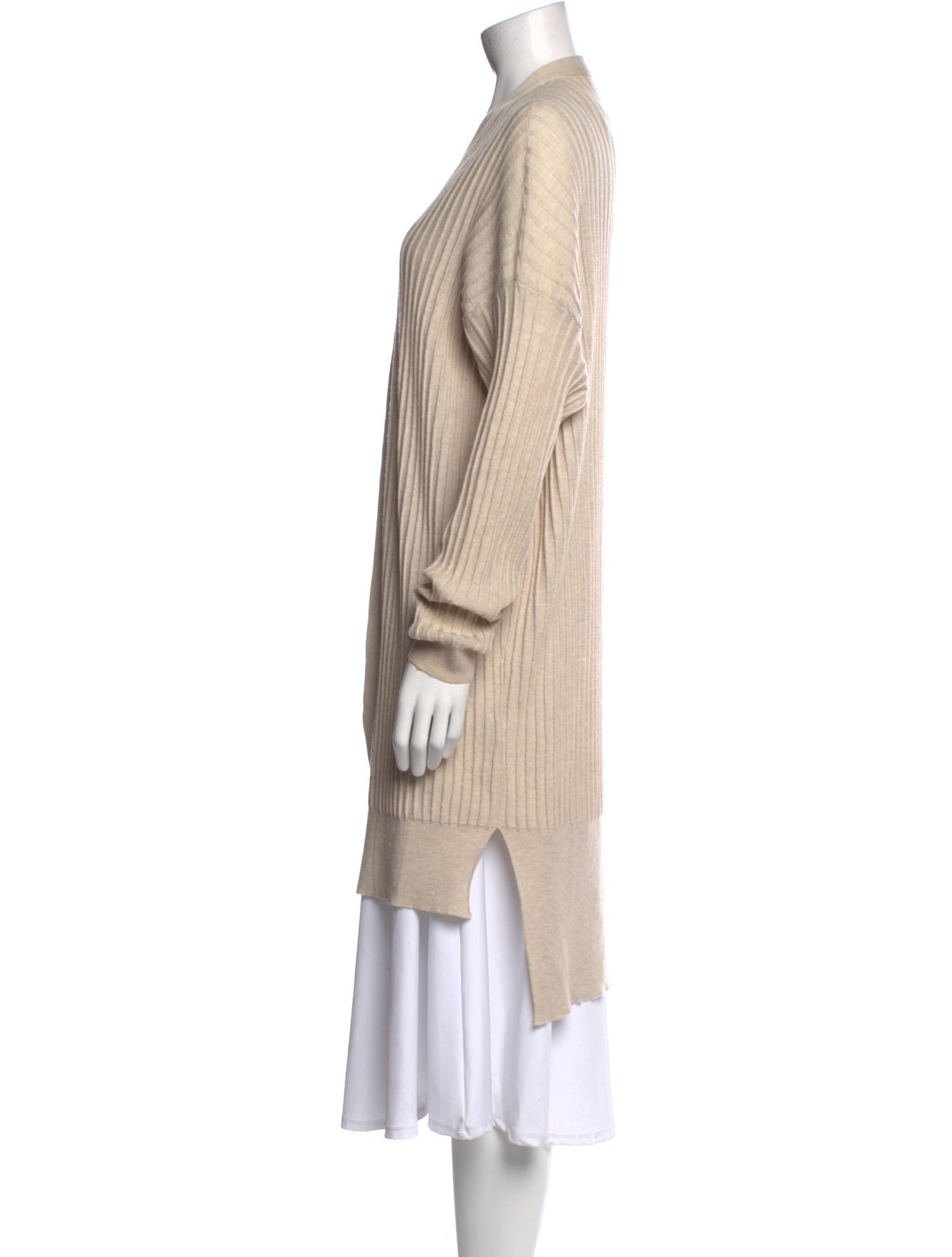 Dusan Cashmere Open Front Sweater