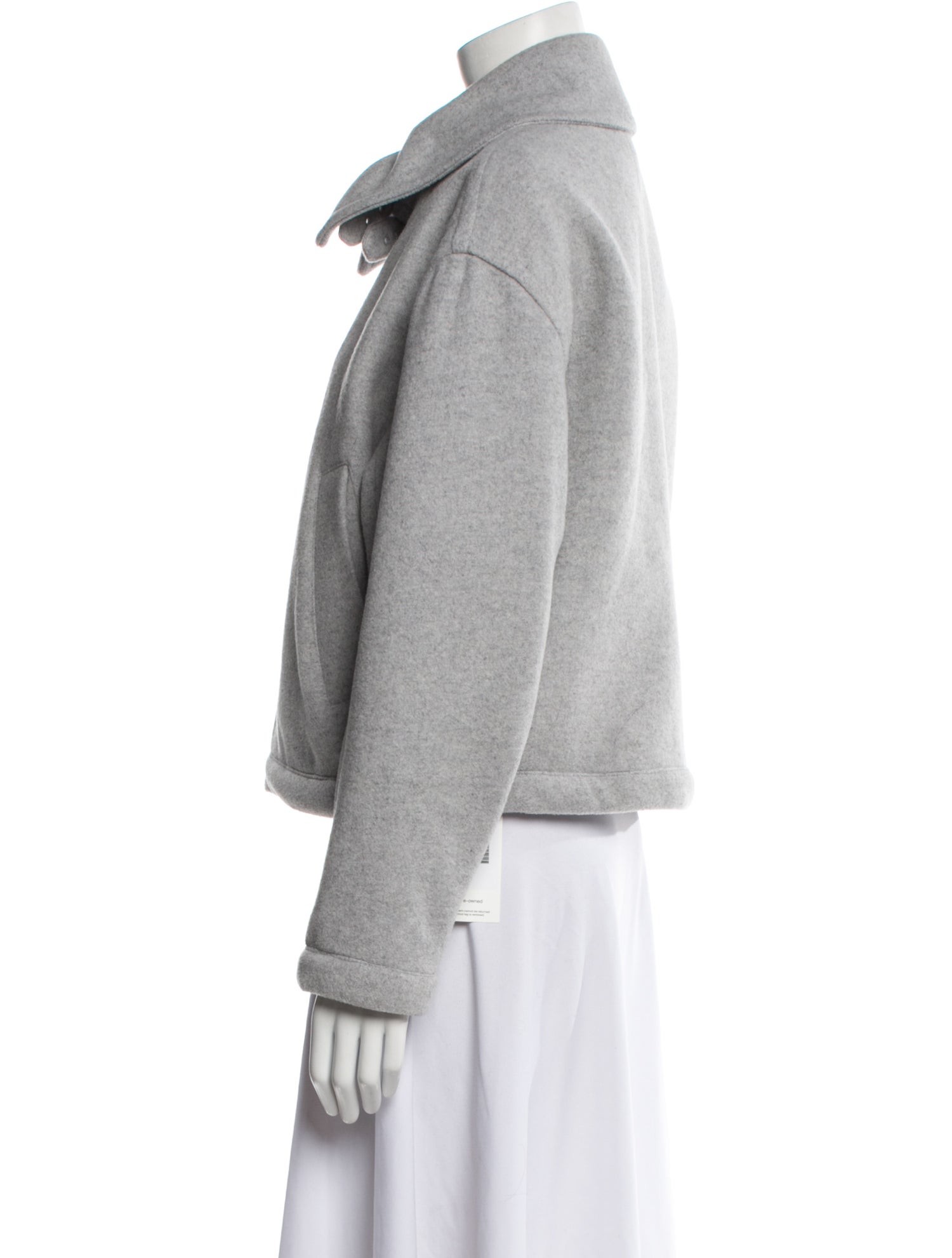 WE-AR4 Wool Faux Fur Jacket