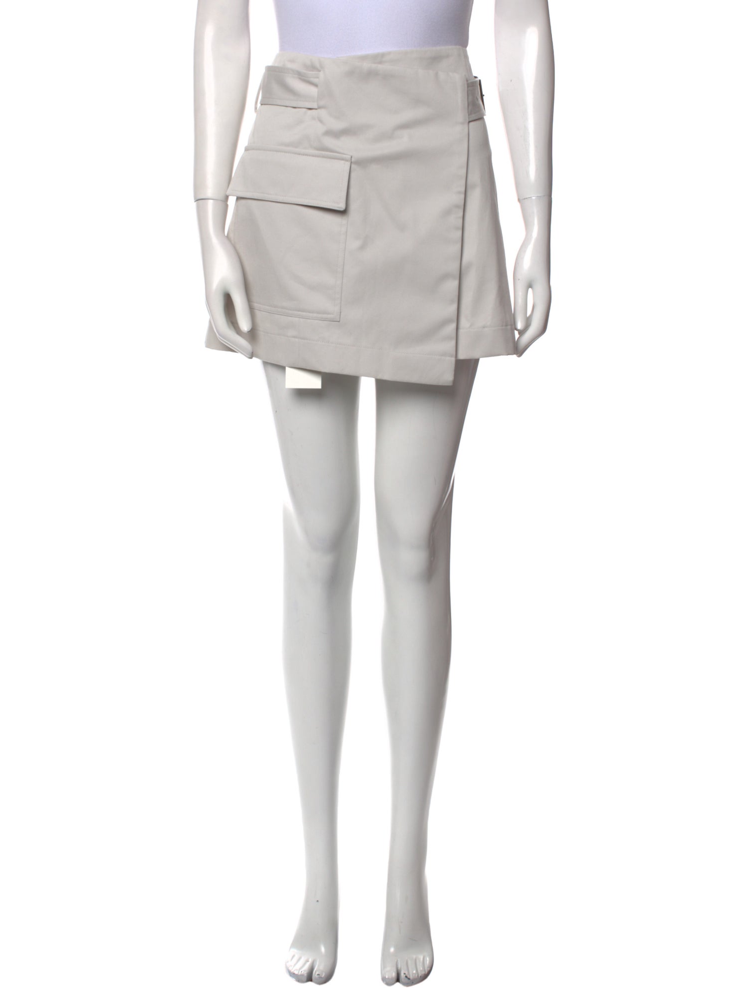 WE-AR4 Pleated Accents Mini Skirt w/ Tags