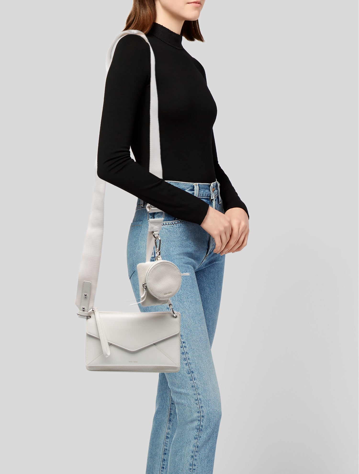 WE-AR4 Leather Crossbody Bag