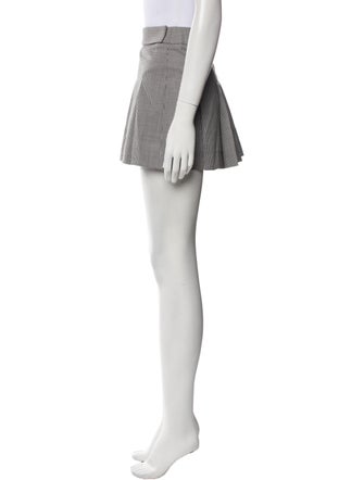 WE-AR4 Wool Mini Skirt