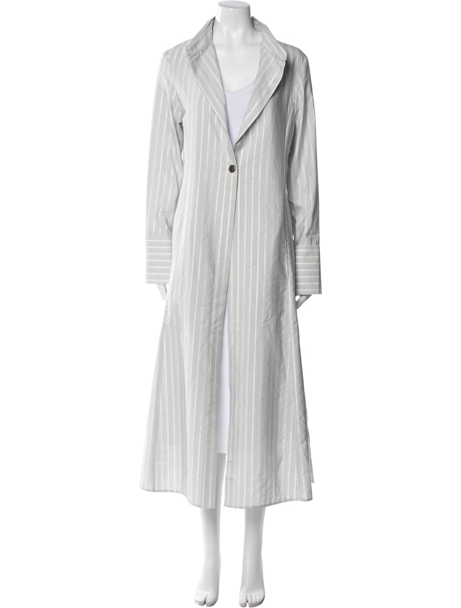 WE-AR4 Silk Striped Robe