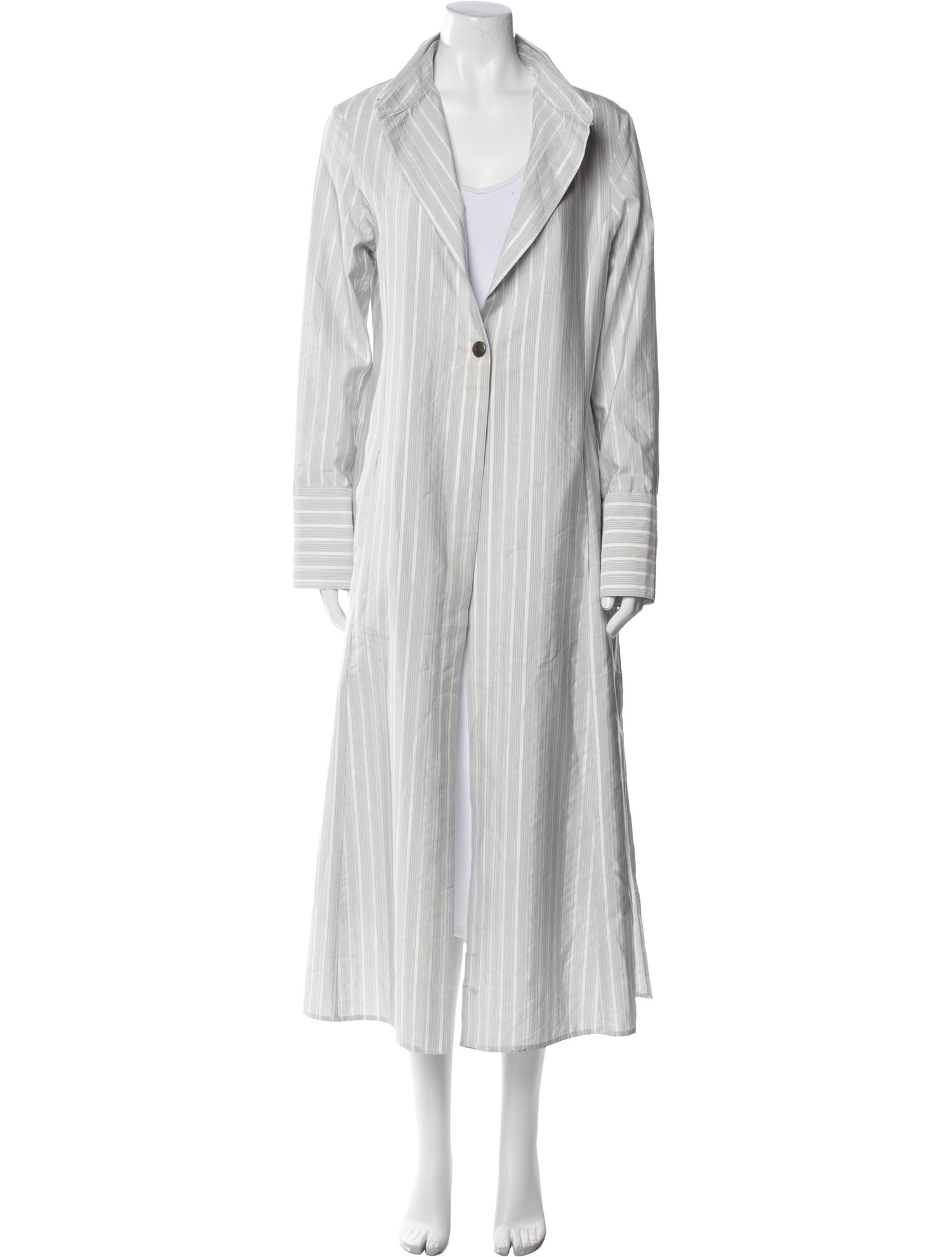 WE-AR4 Silk Striped Robe
