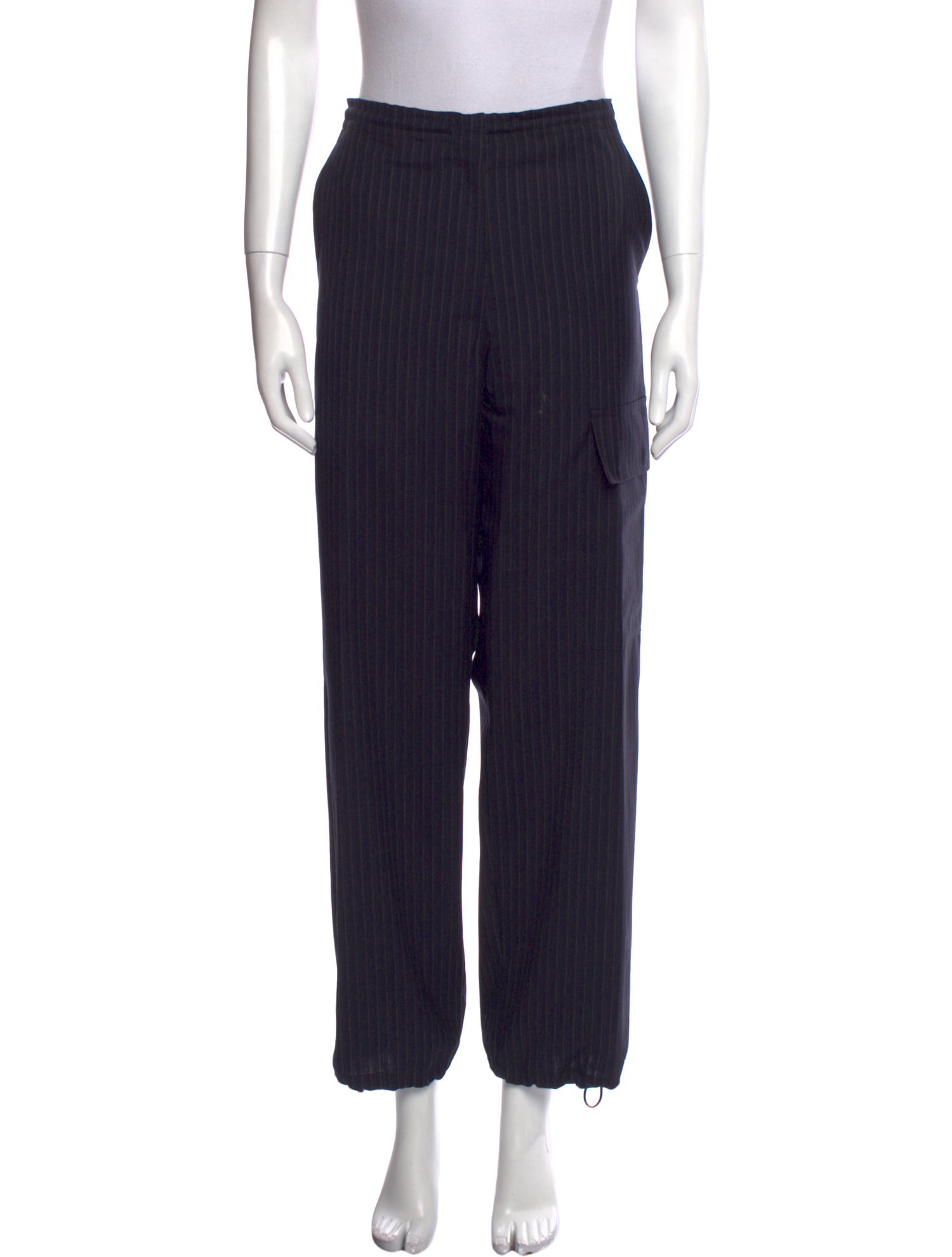 WE-AR4 Wool Straight Leg Pants