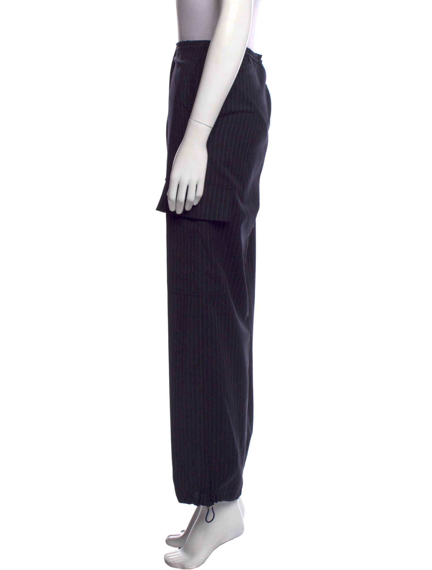 WE-AR4 Wool Straight Leg Pants