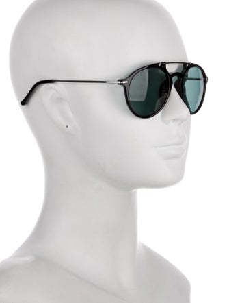Linda Farrow x Dries Van Noten Round Tinted Sunglasses