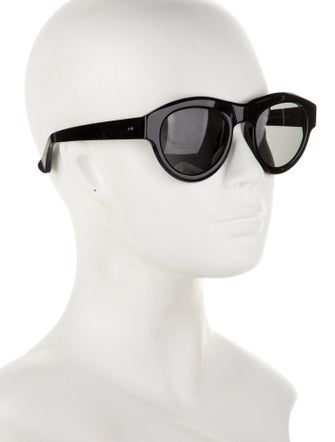 Linda Farrow x Dries Van Noten Wayfarer Tinted Sunglasses