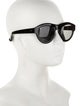 Linda Farrow x Dries Van Noten Wayfarer Tinted Sunglasses