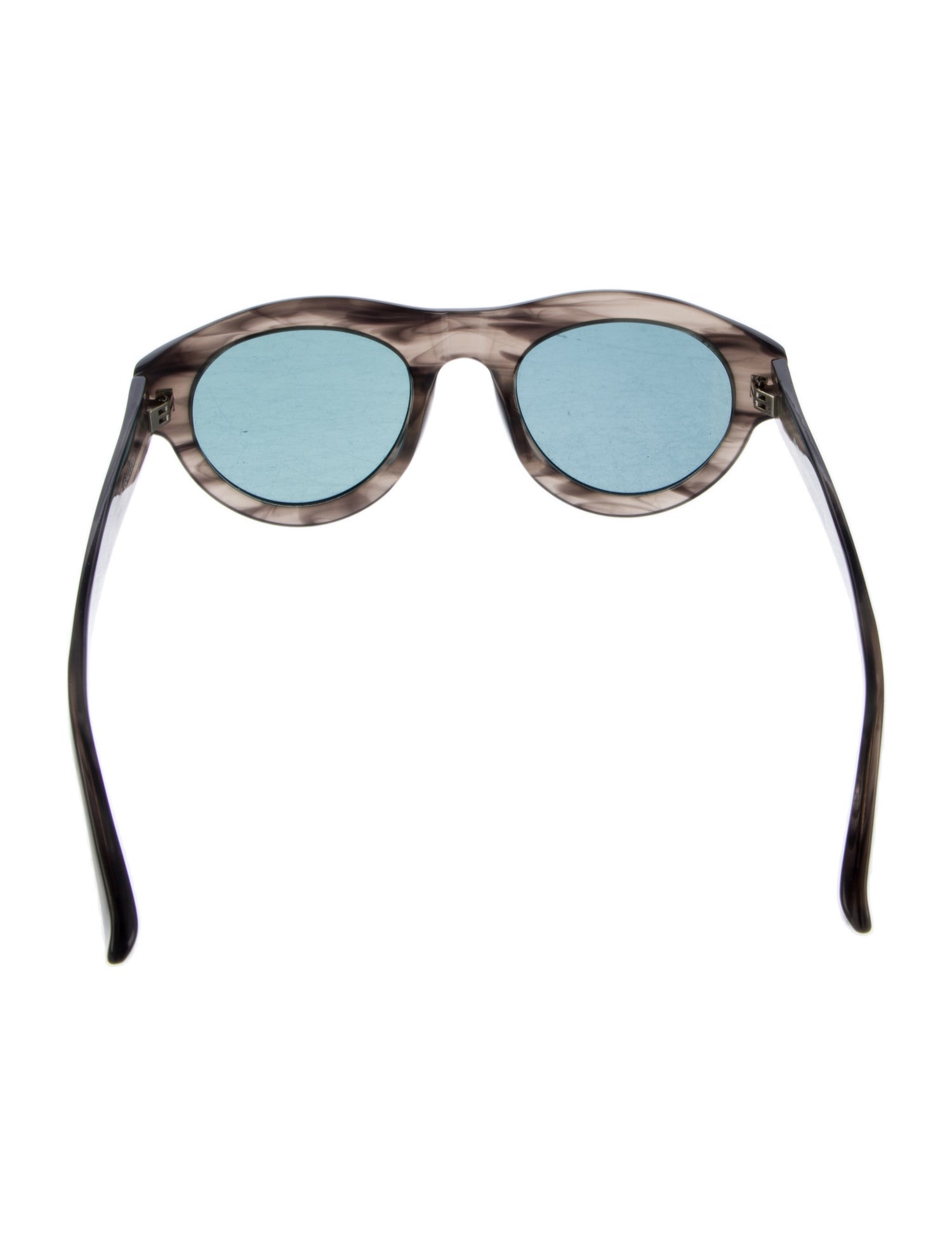 Linda Farrow x Dries Van Noten Round Tinted Sunglasses
