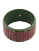 Mark Davis 18K Bakelite Bangle