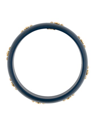 Mark Davis Tourmaline & Ruby Bakelite Bangle