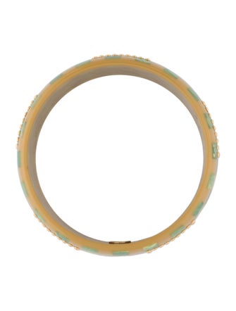 Mark Davis 1.28ctw Ruby Bakelite Bangle