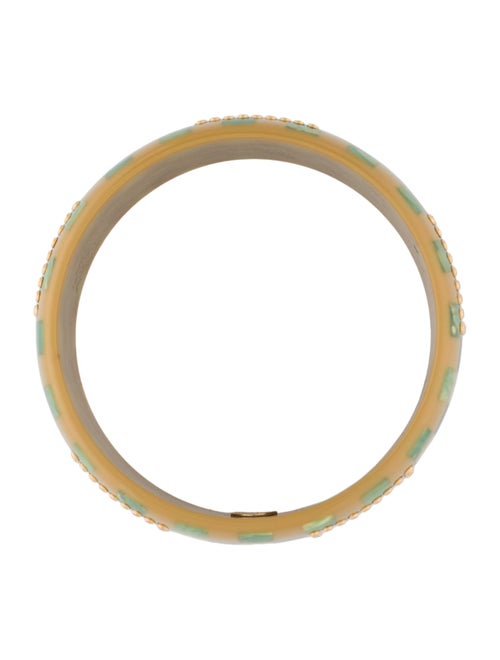 Mark Davis 1.28ctw Ruby Bakelite Bangle