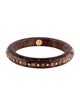 Mark Davis 18K Multistone & Bakelite Bangle Bracelet