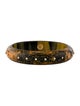 Mark Davis 18K Diamond Bakelite Bangle