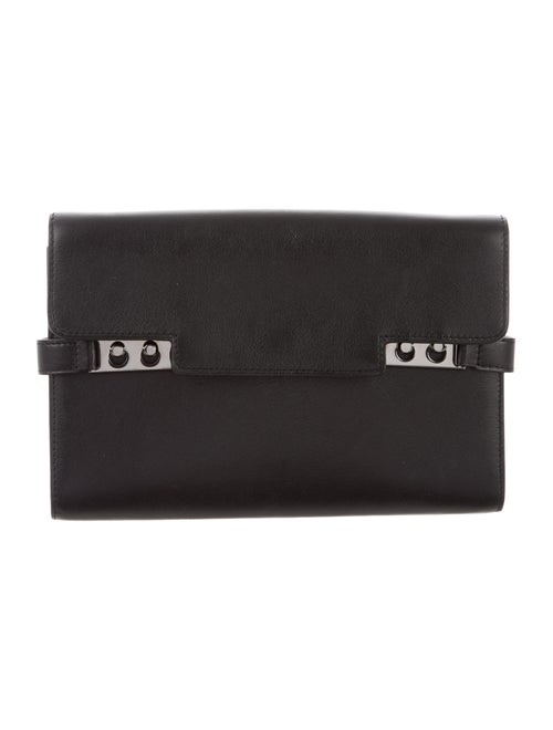 Delvaux Tempête Leather Clutch