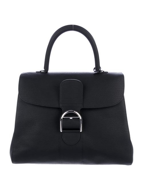 Delvaux Brillant MM Satchel Black