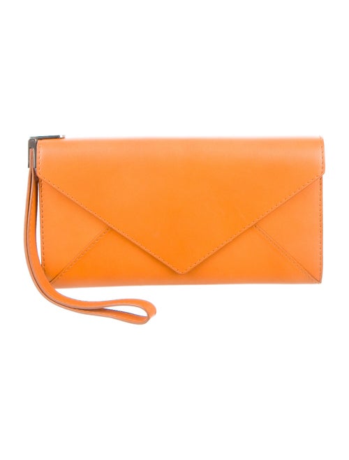 Delvaux Heure Exquise Clutch Brown