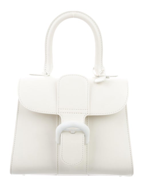 Delvaux Mini Brillant Satchel White