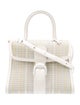 Delvaux Woven Lé Brillant MM w/ Strap