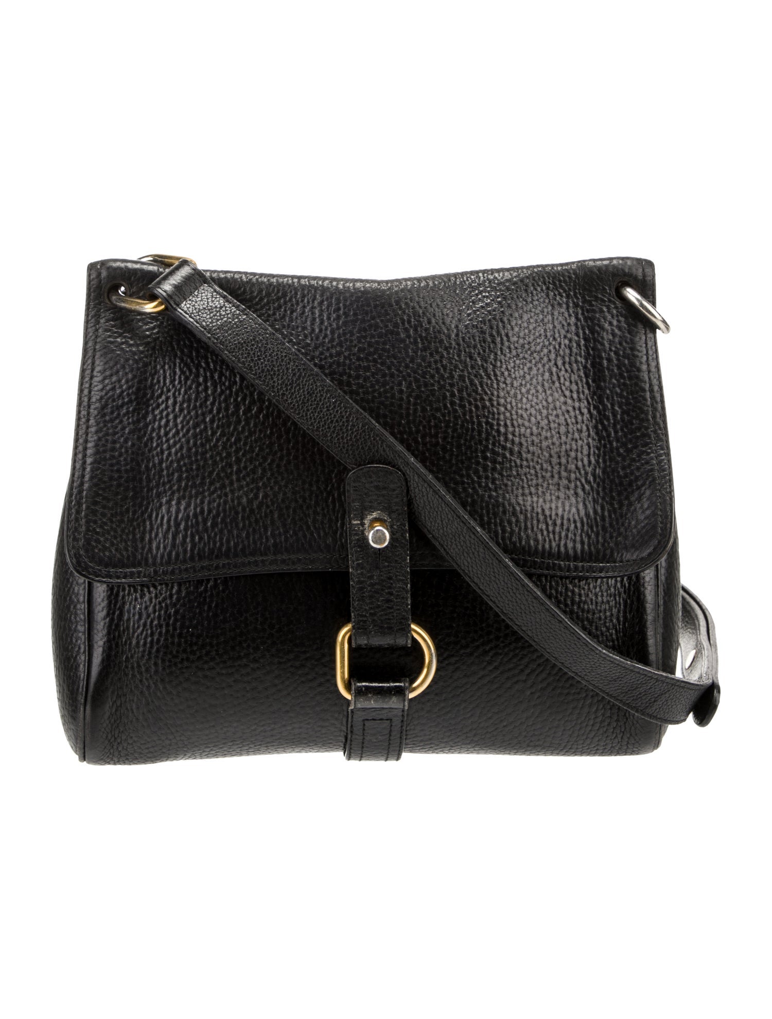 Delvaux Leather Shoulder Bag