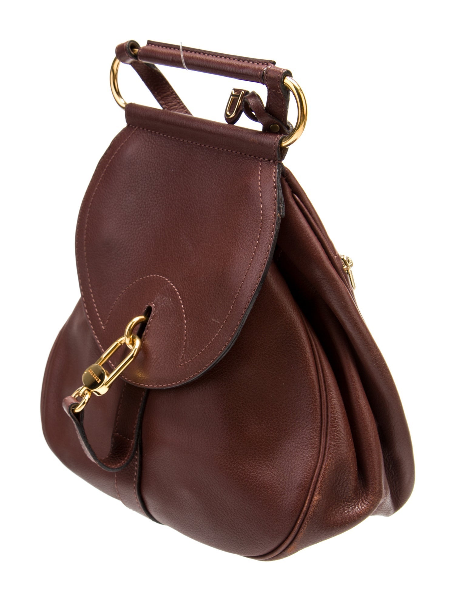 Delvaux Leather Backpack