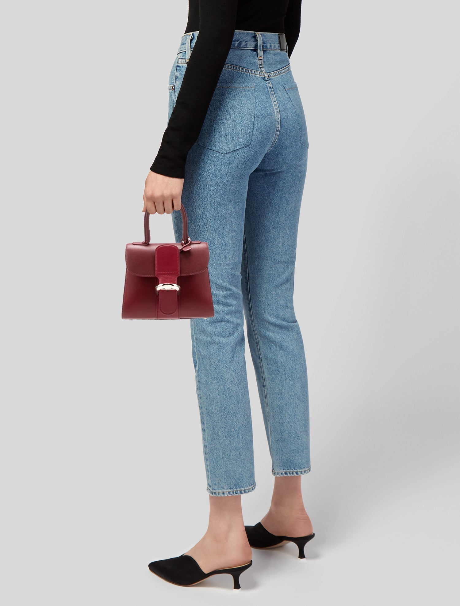 Delvaux Leather Mini Brilliant