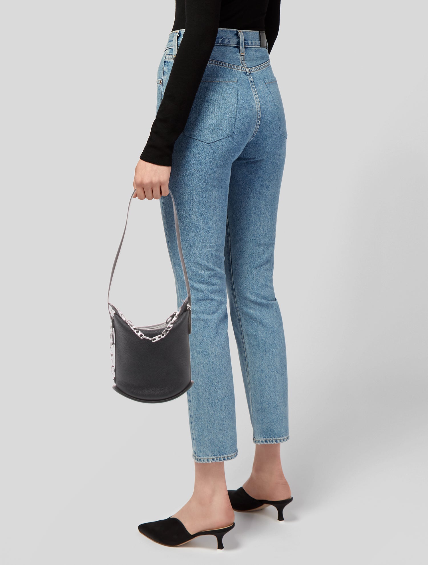 Delvaux Leather Le Pin Twist