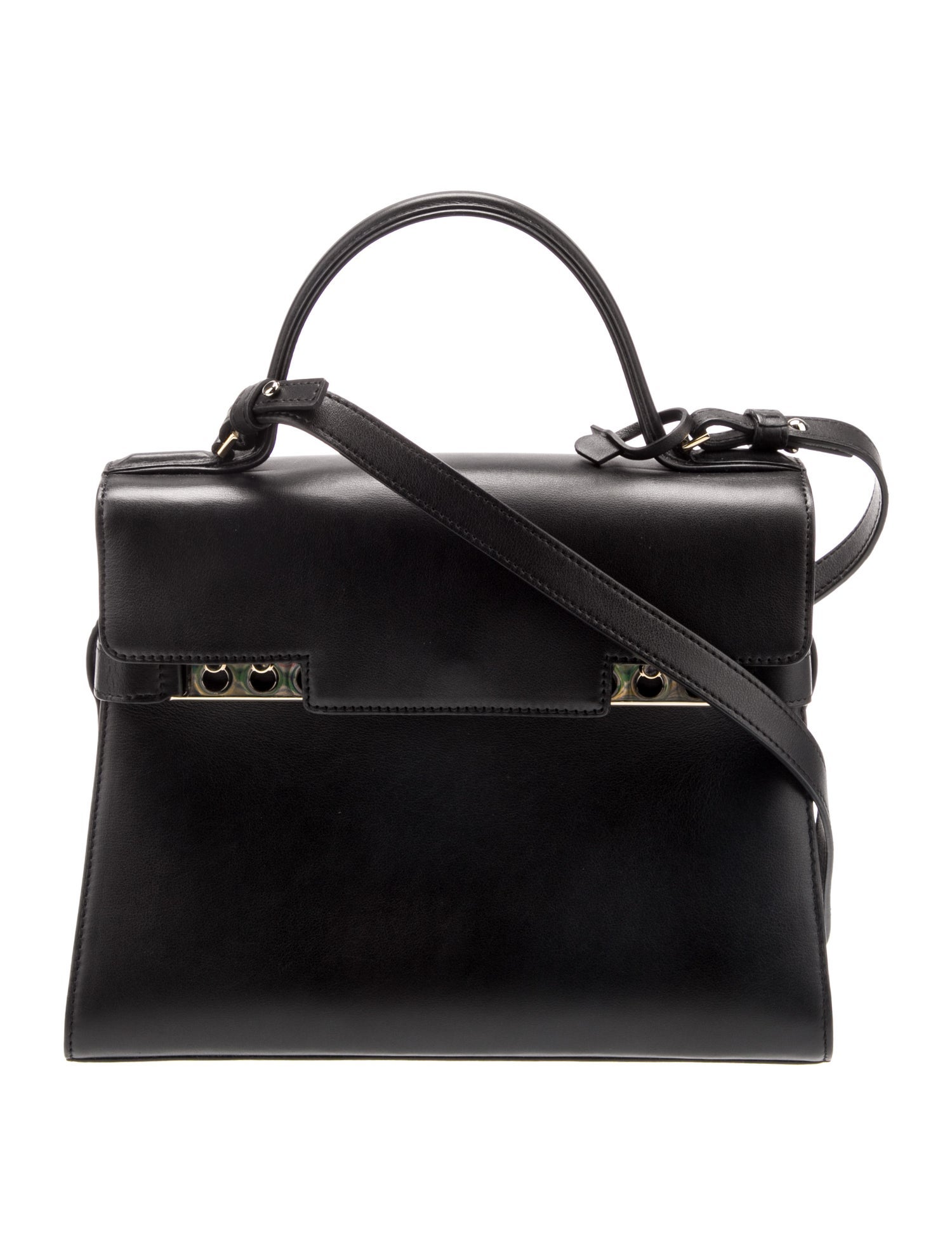 Delvaux Calfskin Tempête w/ Strap MM