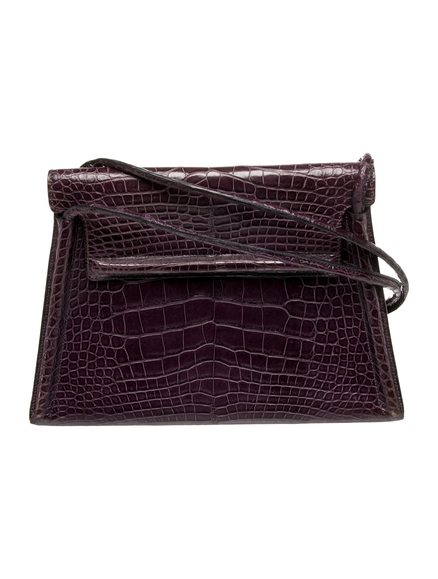 Delvaux Alligator Shoulder Bag Vintage