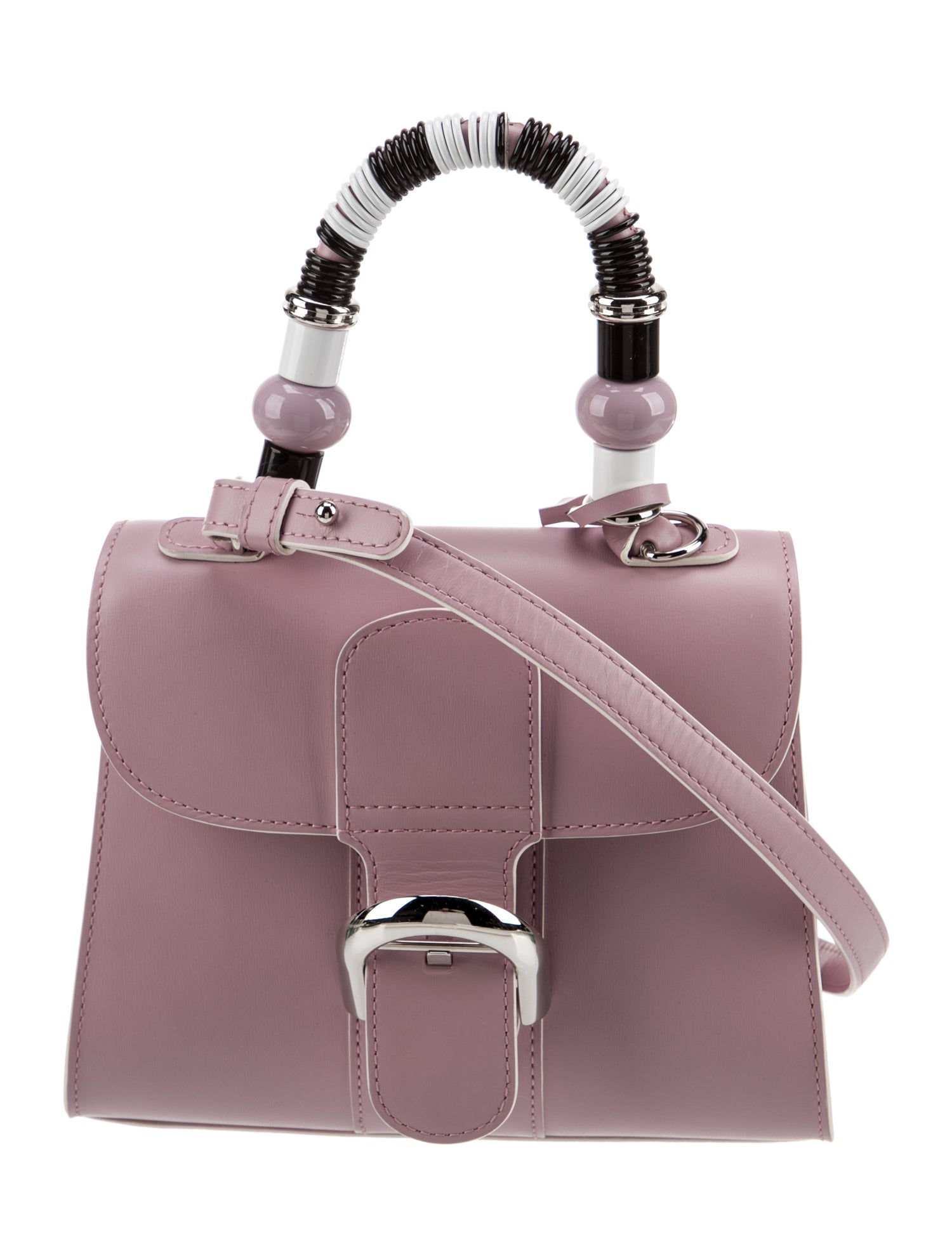 Delvaux Leather Le Brillant Mini