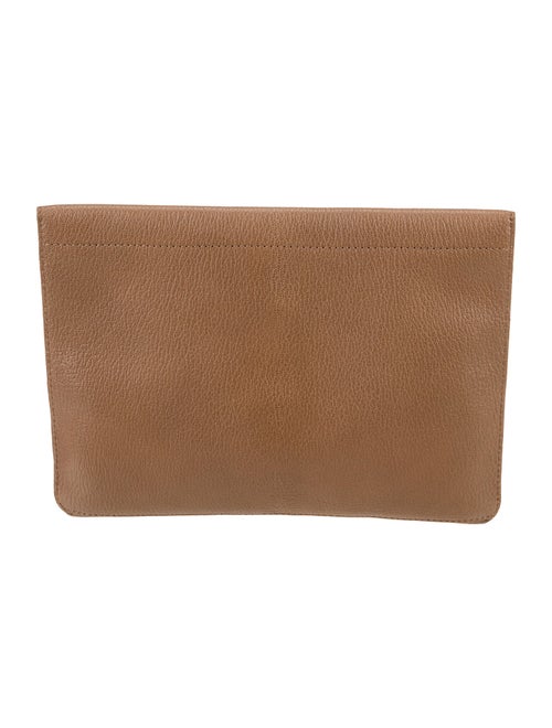 Delvaux Leather Clutch