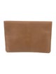 Delvaux Leather Clutch