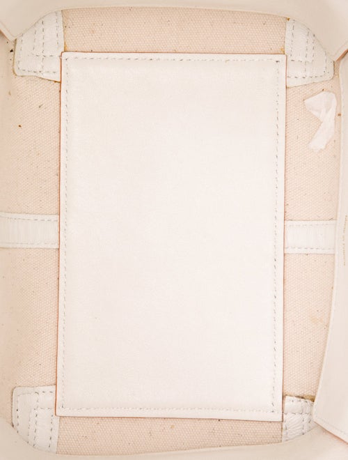 Delvaux Canvas Bucket Bag