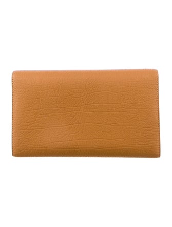 Delvaux Leather Trifold Wallet