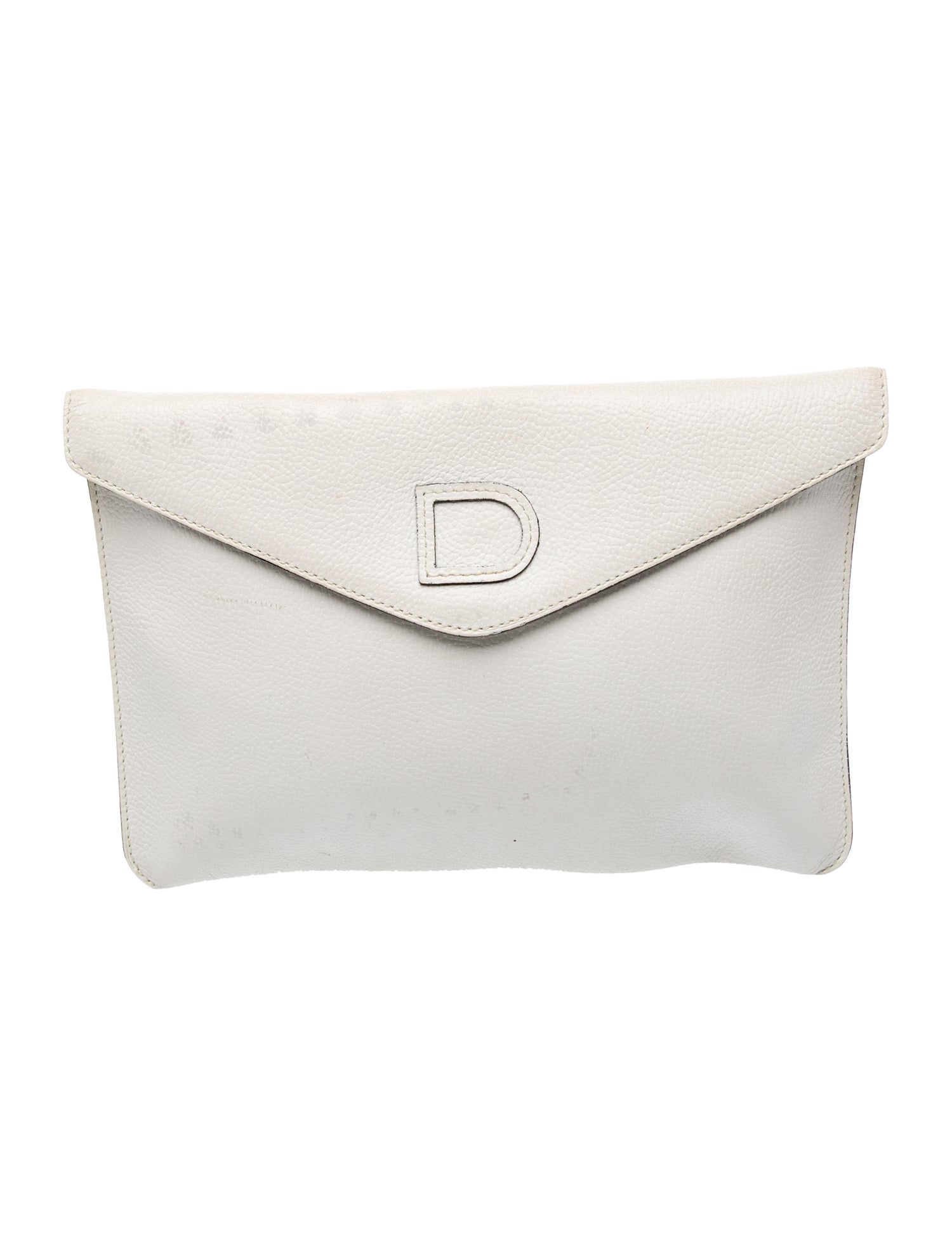 Delvaux Leather Clutch