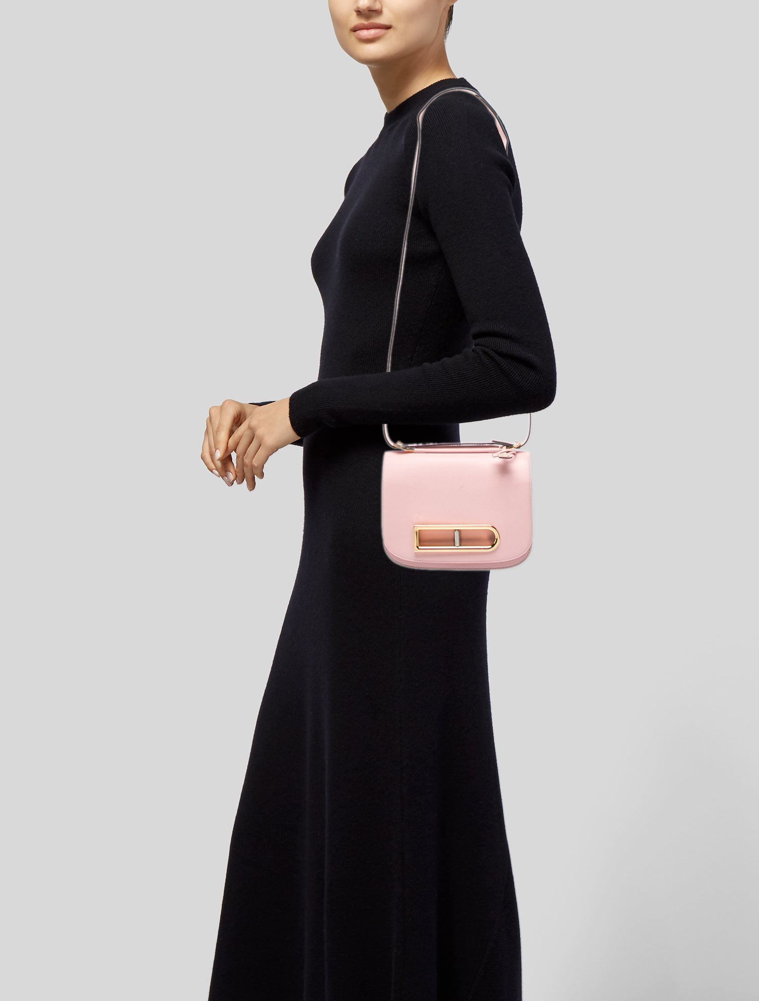 Delvaux Calf Leather Lingot Small