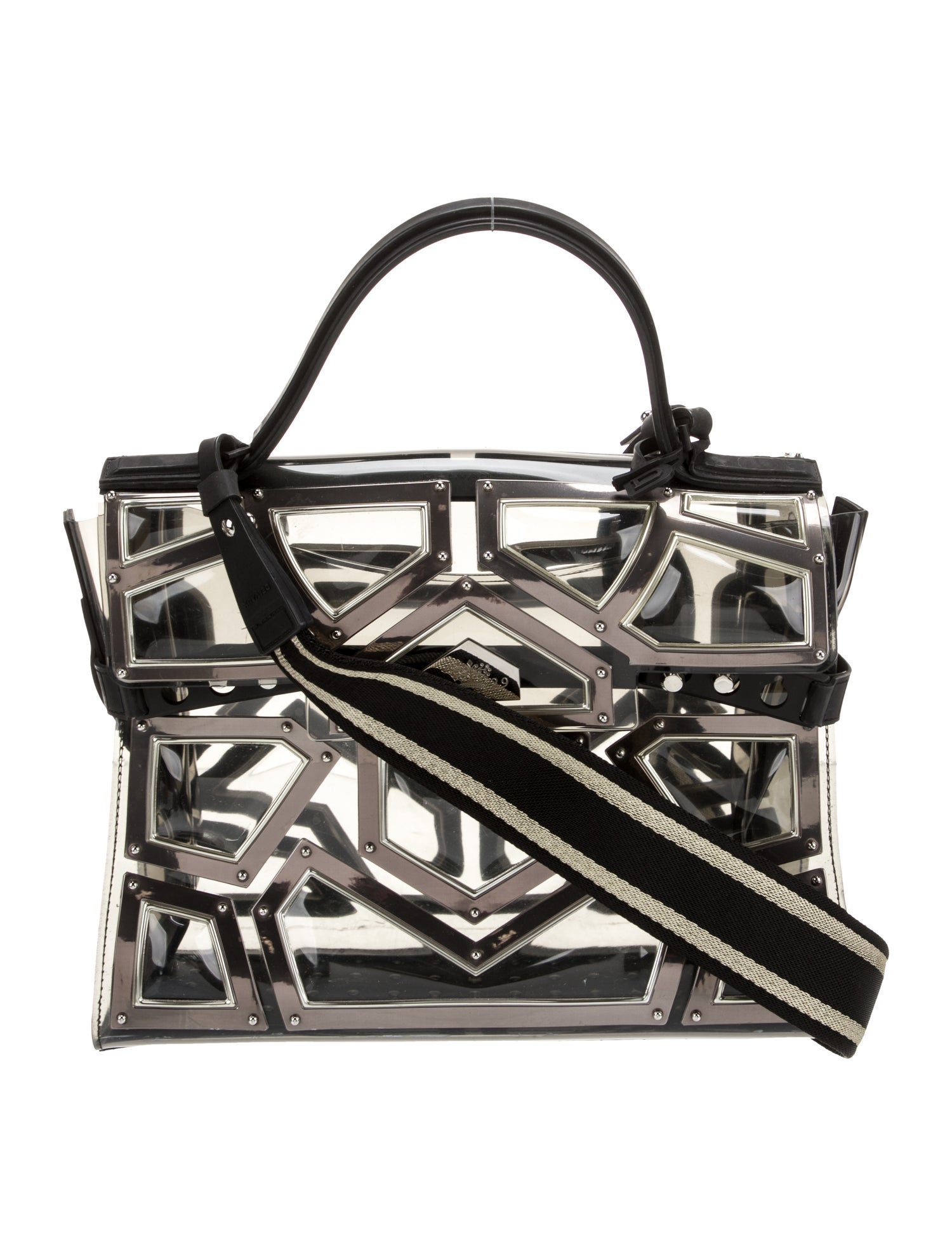 Delvaux PVC Le Gladiator Tempête w/ Strap GM