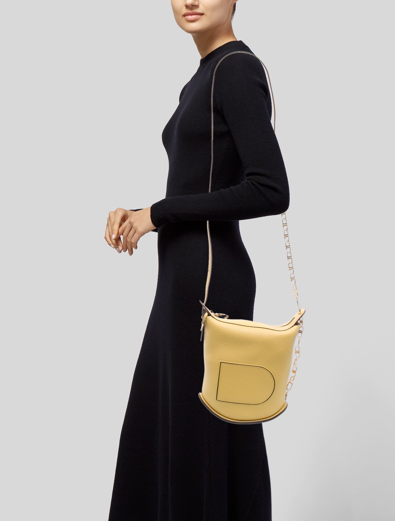 Delvaux Leather Crossbody Bag