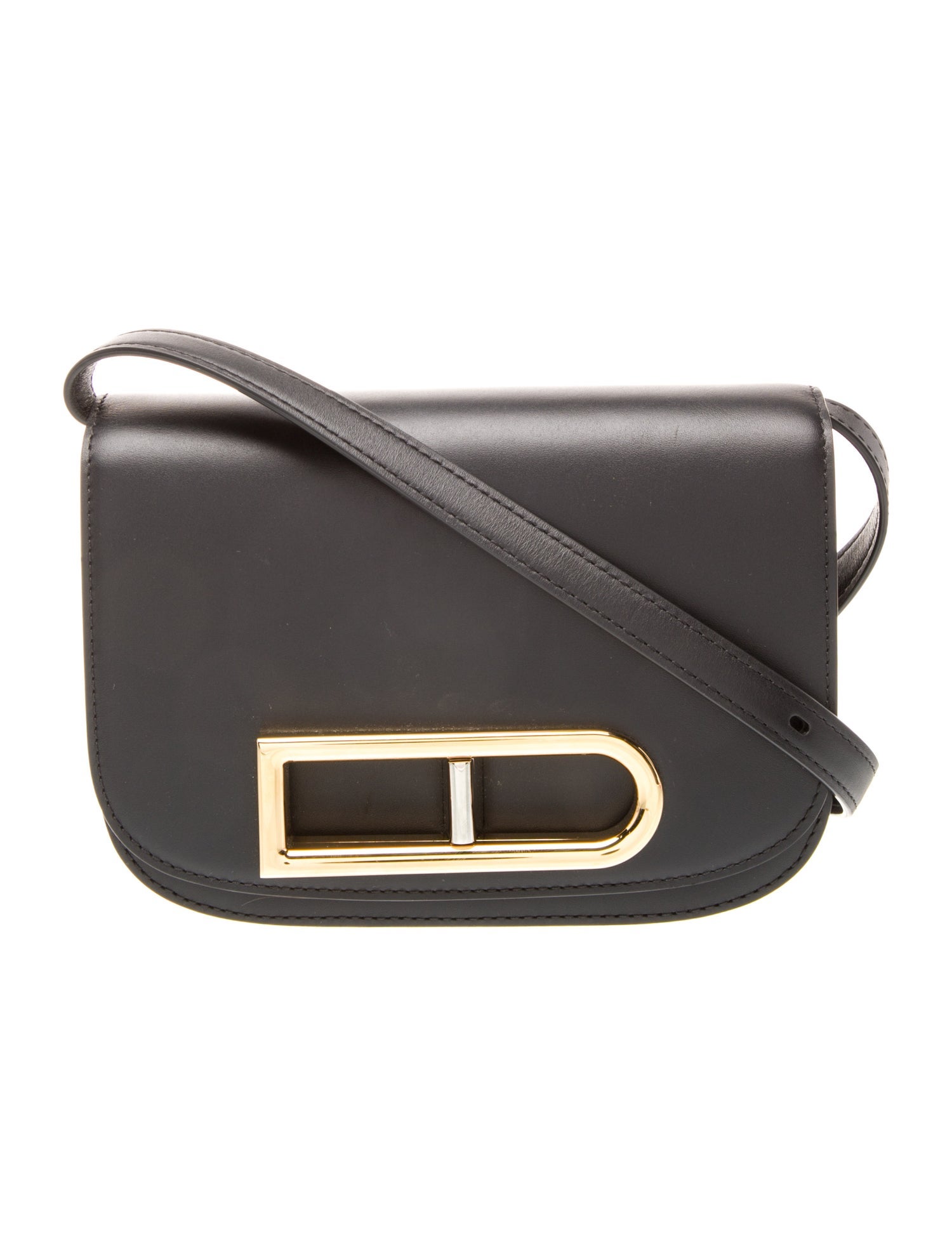 Delvaux Leather Crossbody Bag Small