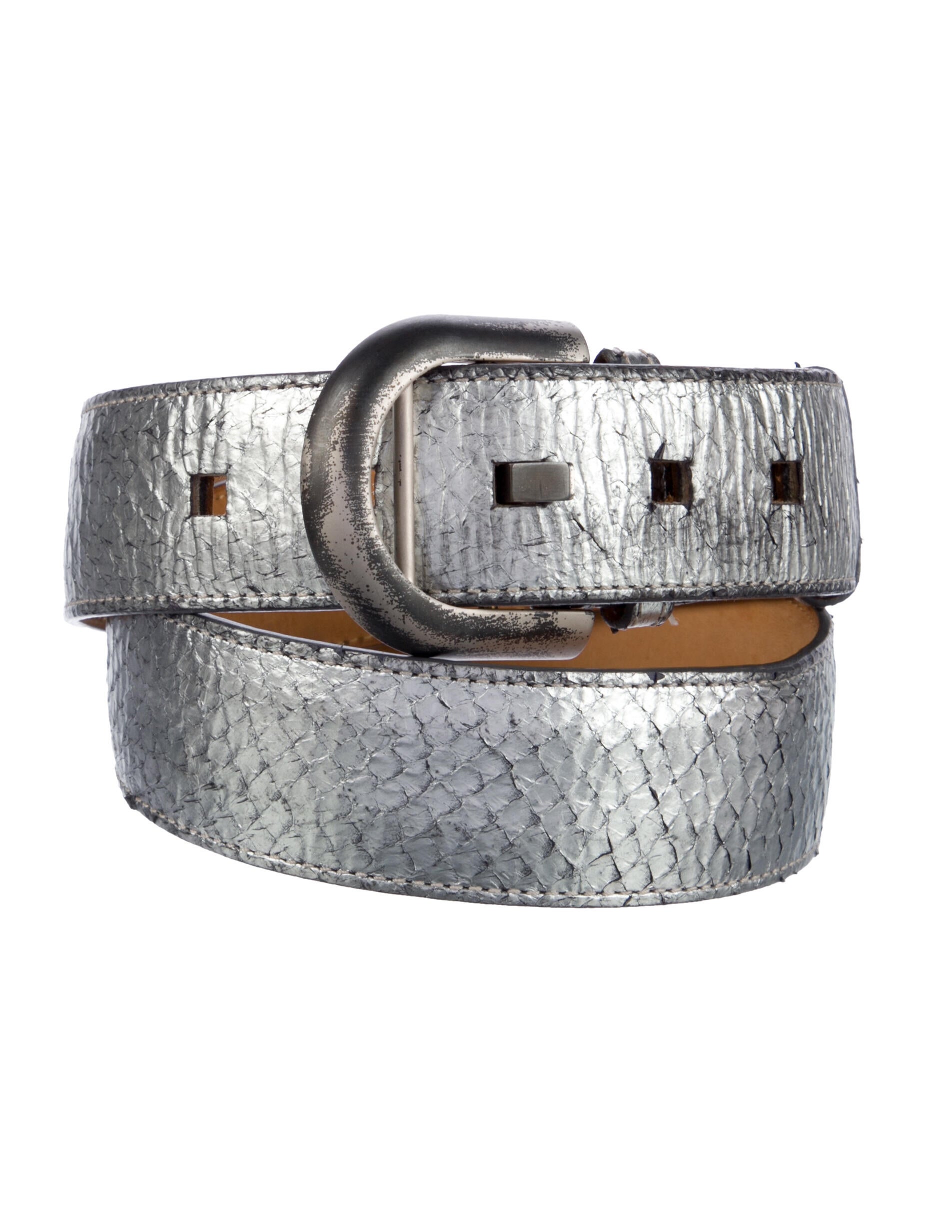Delvaux Leather Belt