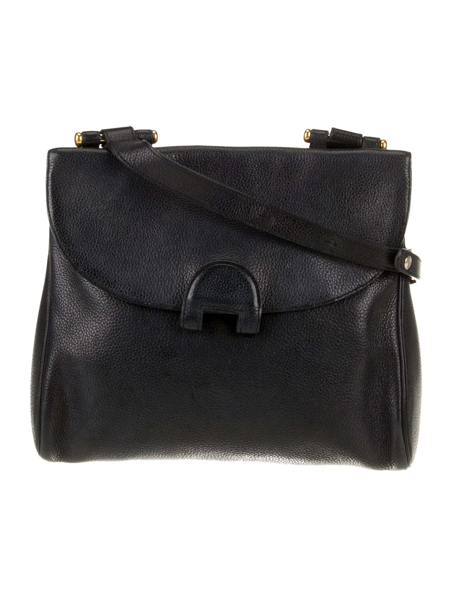 Delvaux Leather Crossbody Bag Vintage