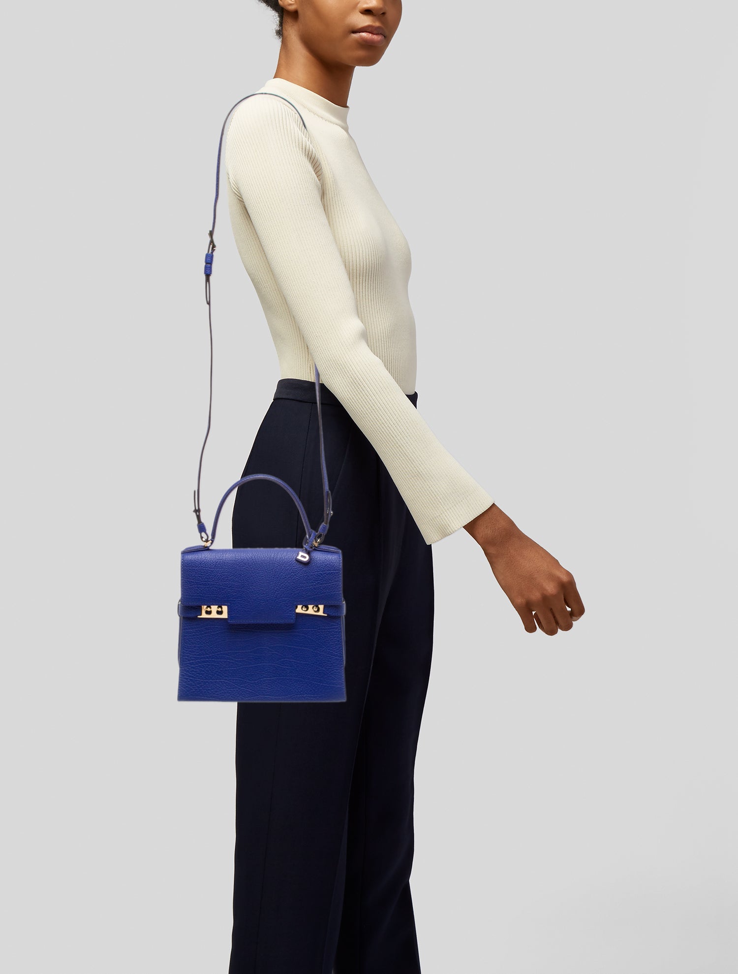 Delvaux Calf Leather Tempête PM
